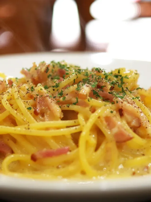 Vegane Spaghetti Carbonara