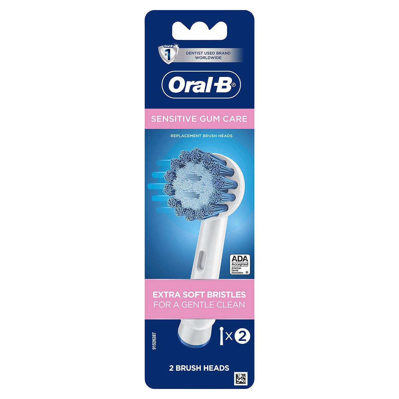 Oral B Sensitive Gum Care Brush Heads: Gentle Cleaning