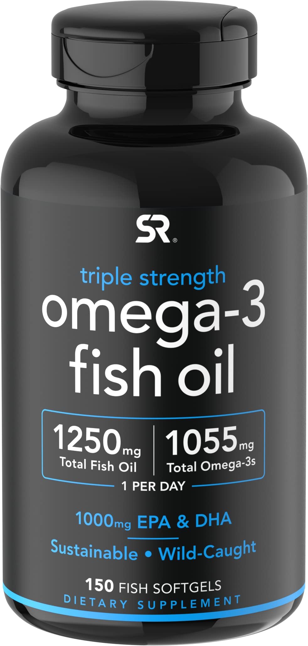 Sports Research Triple Strength Omega-3 Fish Oil